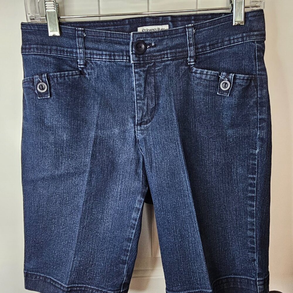 St. John's Bay Denim shorts women's 4P